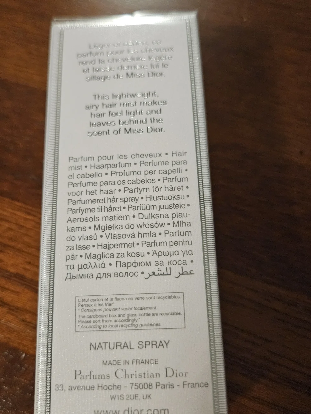 Dior brand new